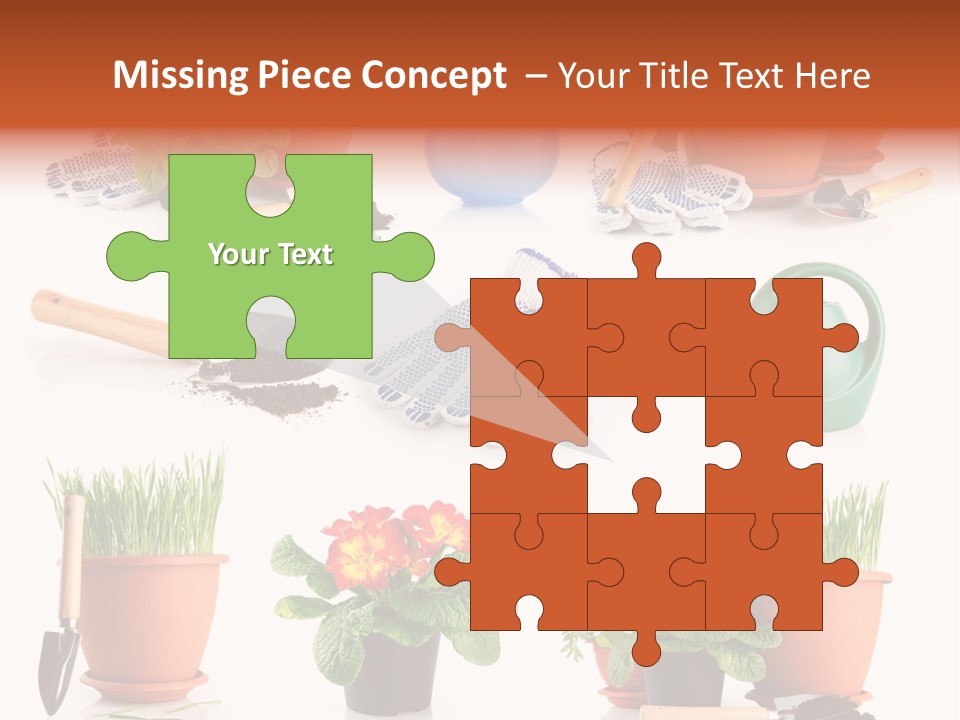 Growing Bouquet Inventory PowerPoint Template