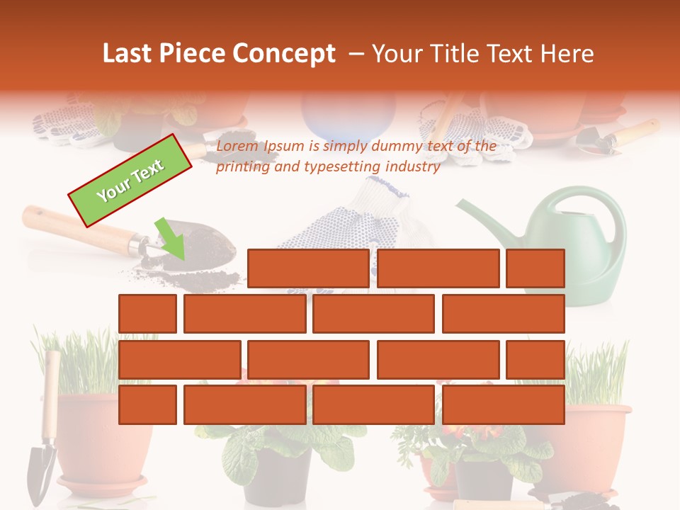 Growing Bouquet Inventory PowerPoint Template