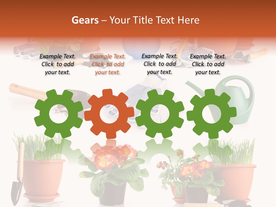 Growing Bouquet Inventory PowerPoint Template