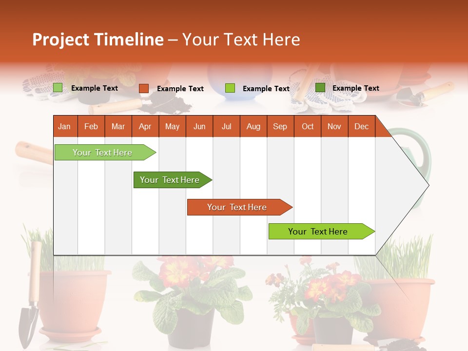 Growing Bouquet Inventory PowerPoint Template