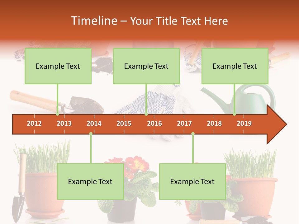 Growing Bouquet Inventory PowerPoint Template