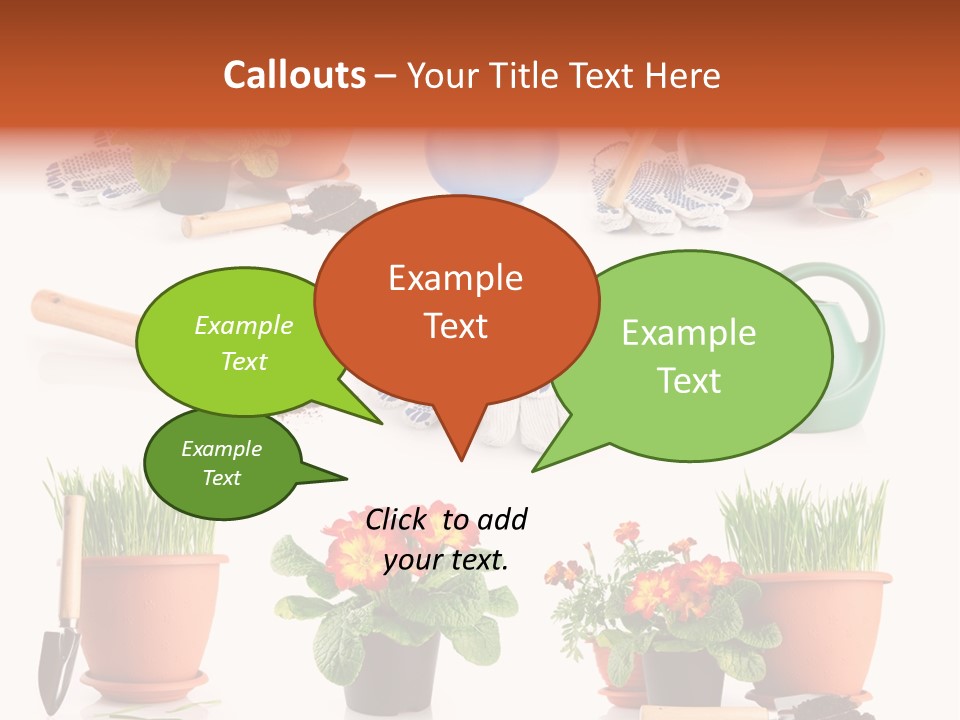 Growing Bouquet Inventory PowerPoint Template