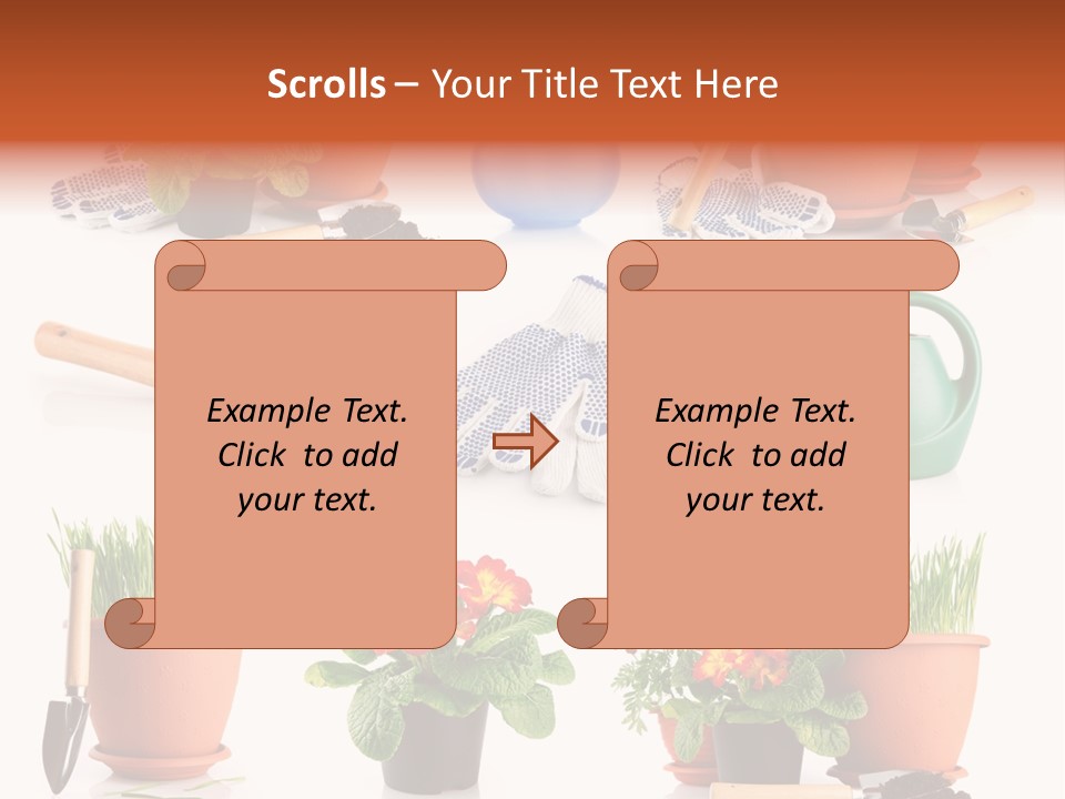 Growing Bouquet Inventory PowerPoint Template