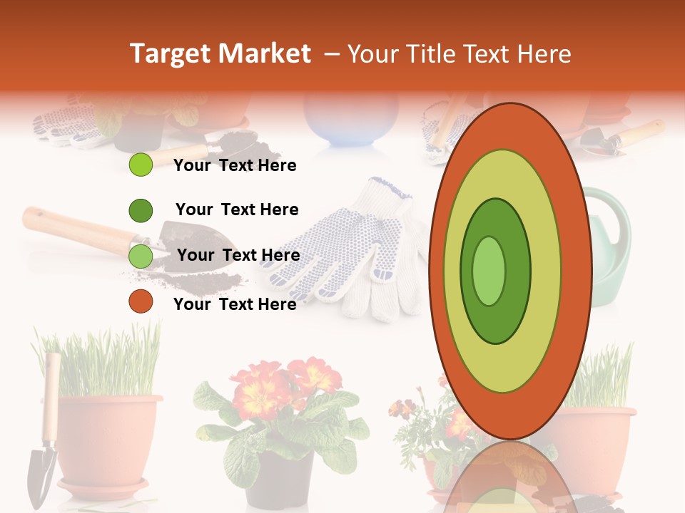 Growing Bouquet Inventory PowerPoint Template