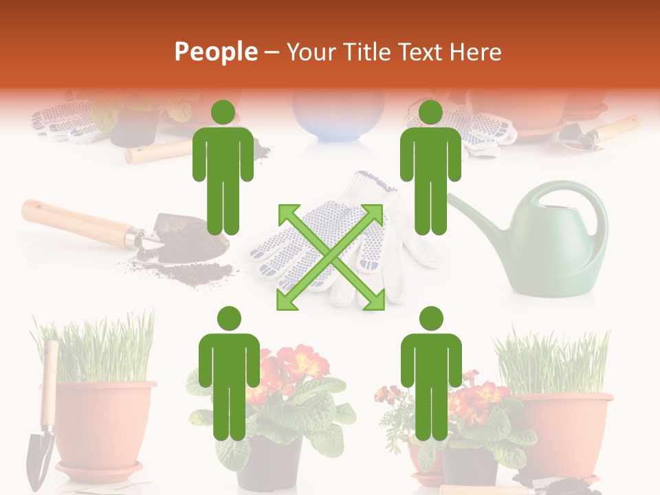 Growing Bouquet Inventory PowerPoint Template