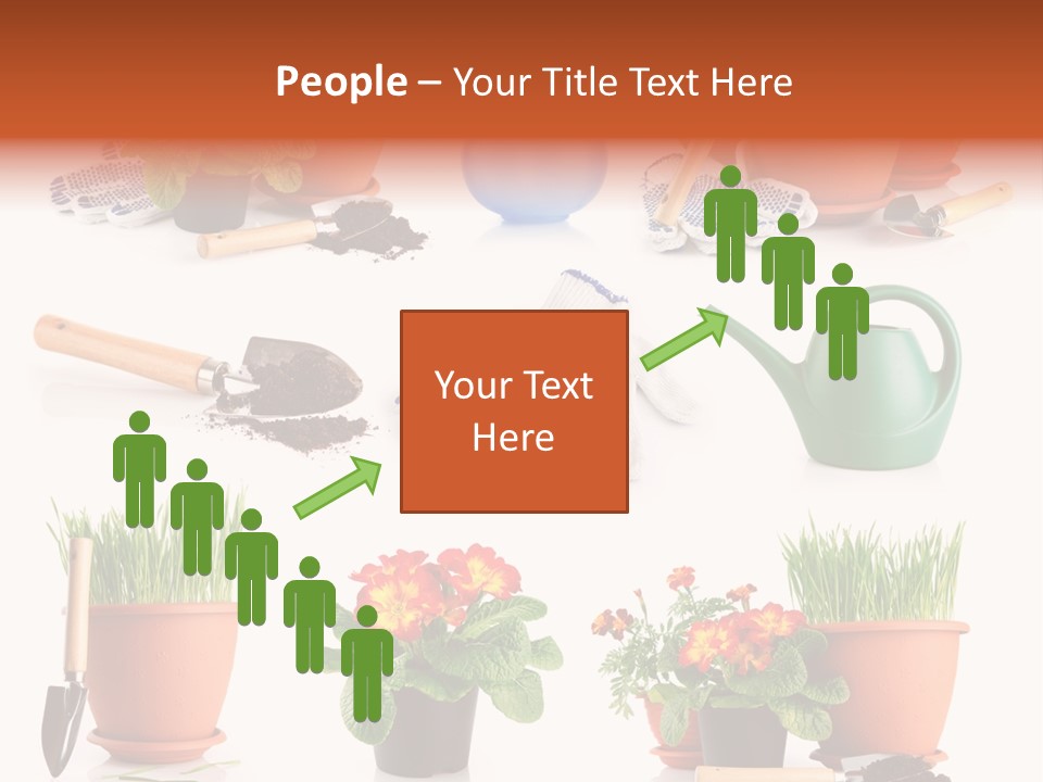 Growing Bouquet Inventory PowerPoint Template
