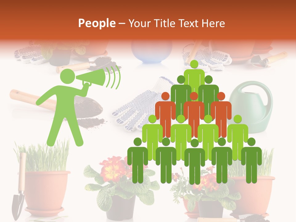 Growing Bouquet Inventory PowerPoint Template