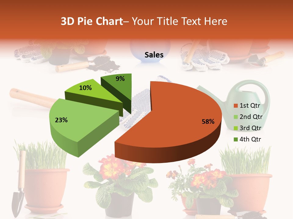 Growing Bouquet Inventory PowerPoint Template