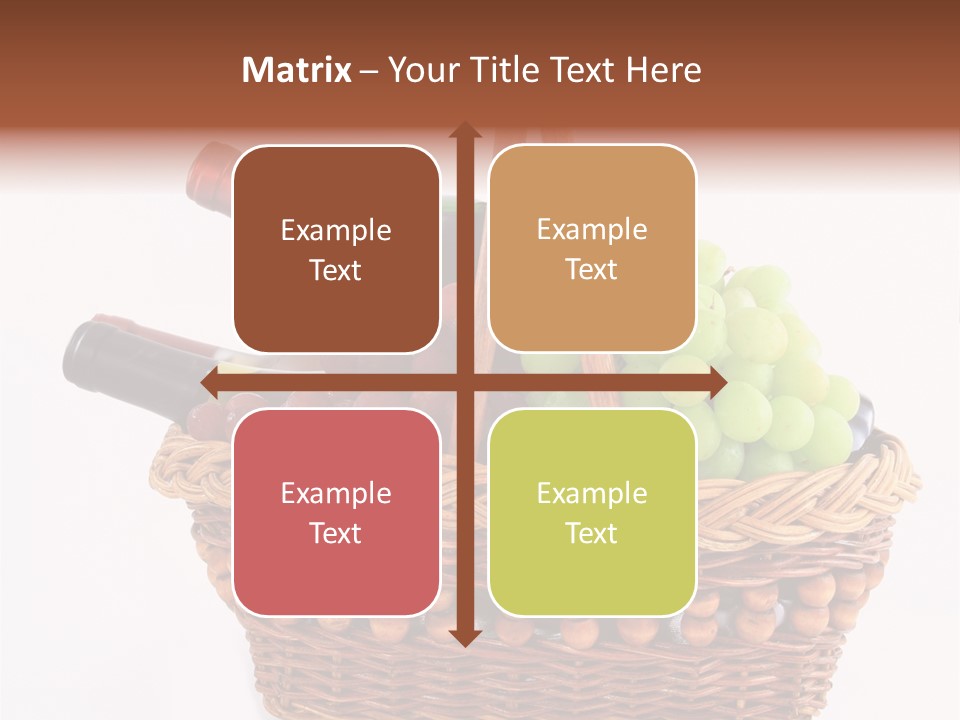 Dinner Gift Alcohol PowerPoint Template