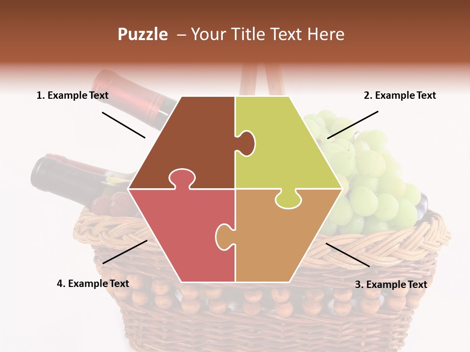 Dinner Gift Alcohol PowerPoint Template