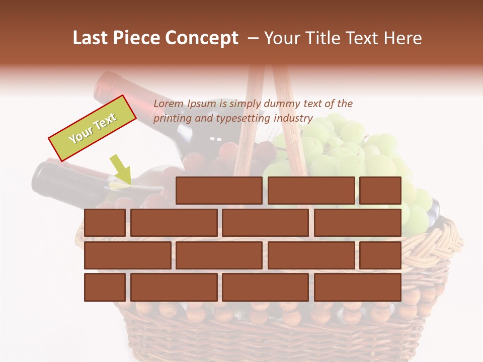 Dinner Gift Alcohol PowerPoint Template