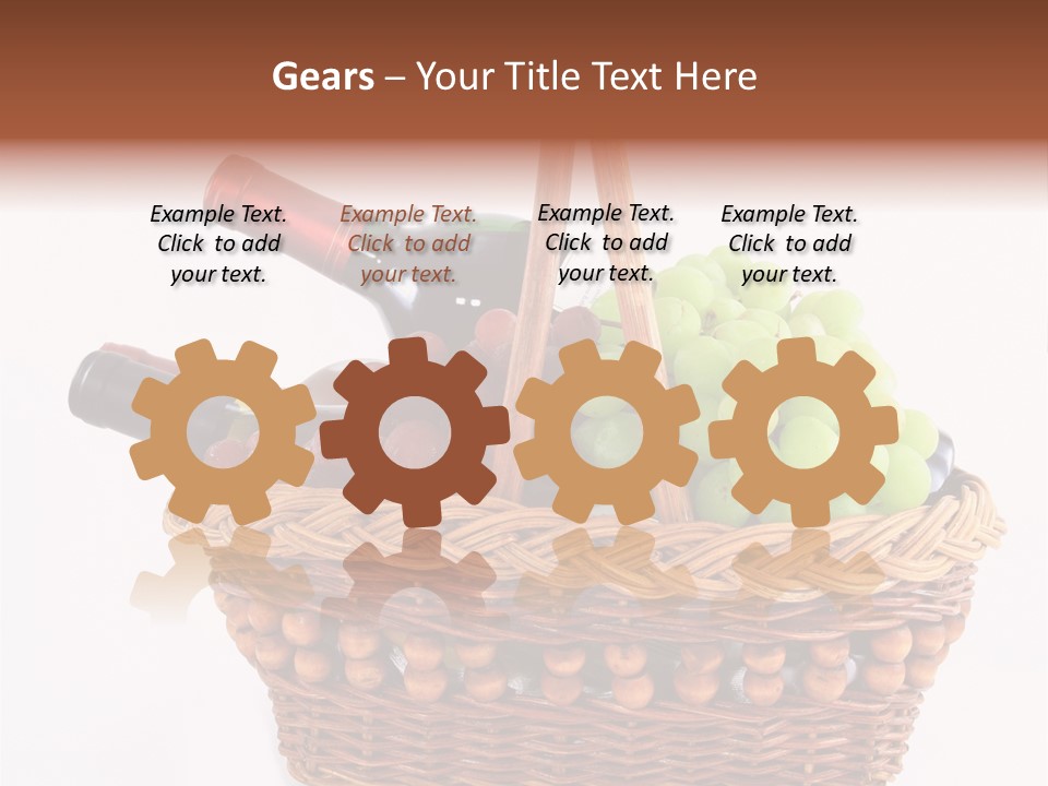 Dinner Gift Alcohol PowerPoint Template