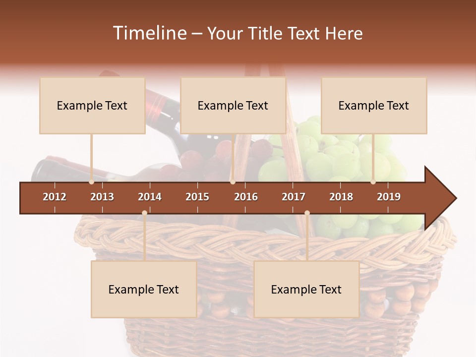 Dinner Gift Alcohol PowerPoint Template