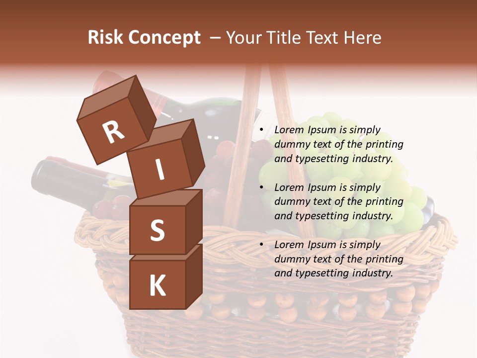 Dinner Gift Alcohol PowerPoint Template