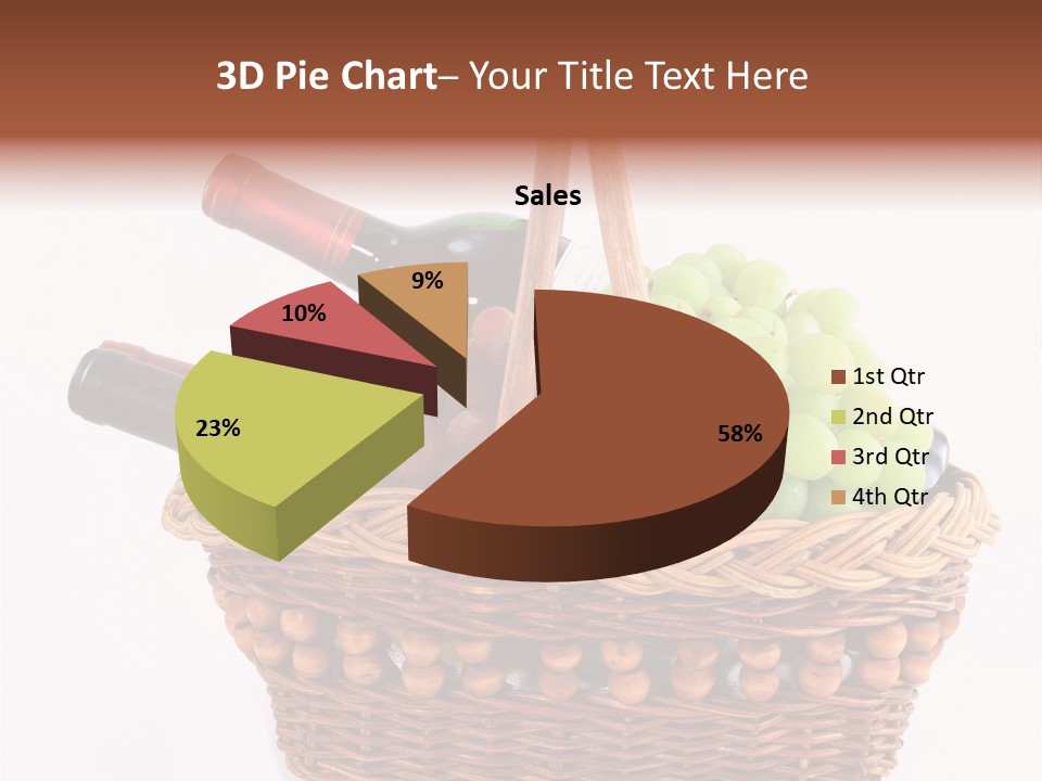 Dinner Gift Alcohol PowerPoint Template