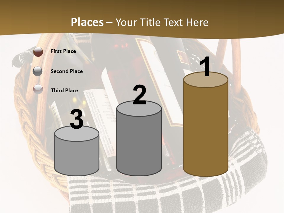 Food Drink Wine Bottle PowerPoint Template