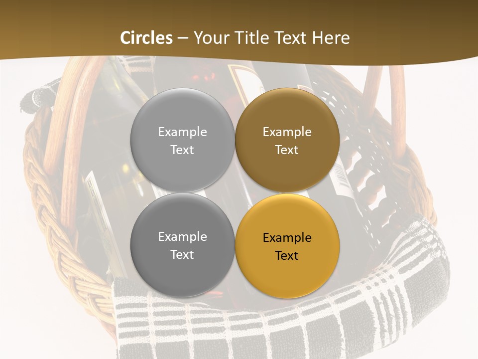 Food Drink Wine Bottle PowerPoint Template