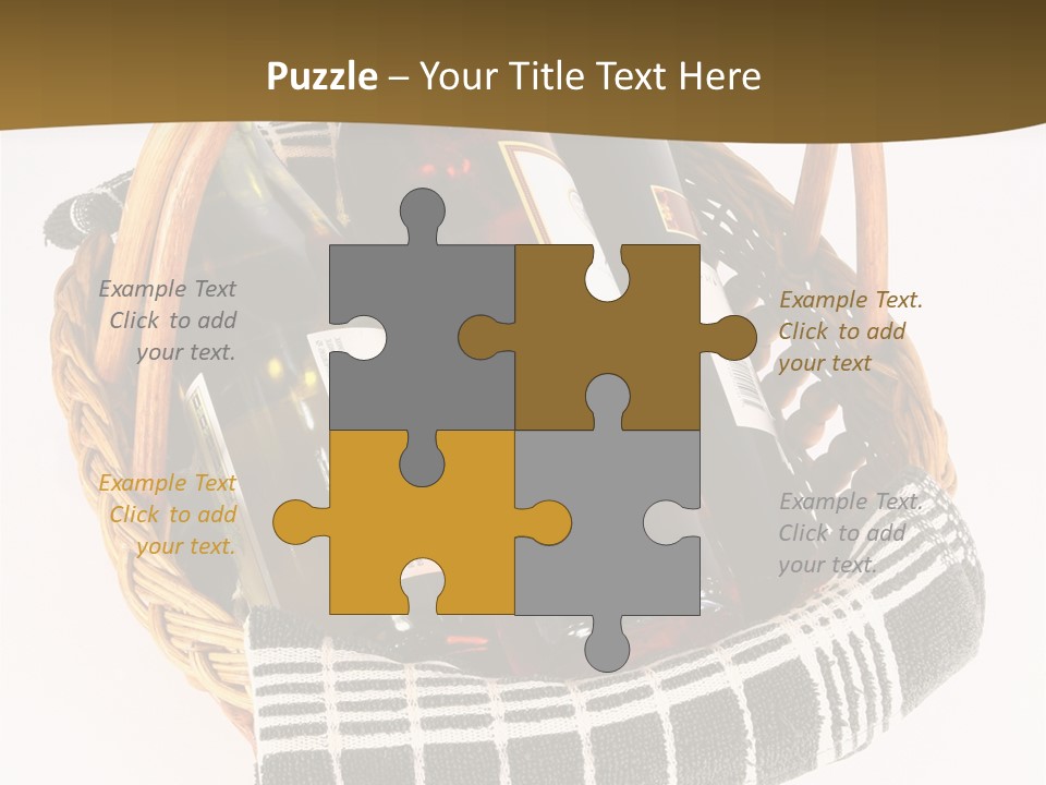 Food Drink Wine Bottle PowerPoint Template