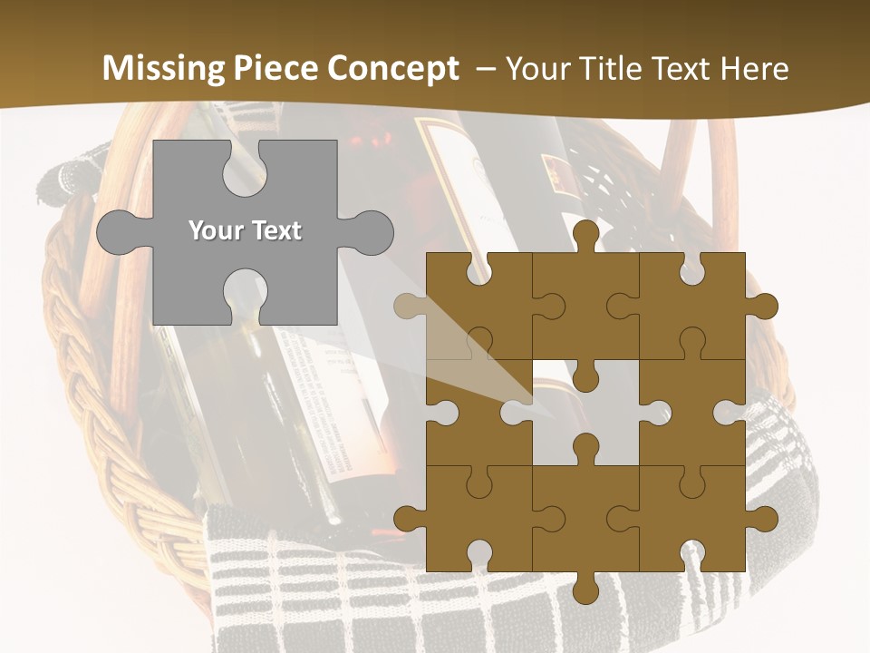 Food Drink Wine Bottle PowerPoint Template