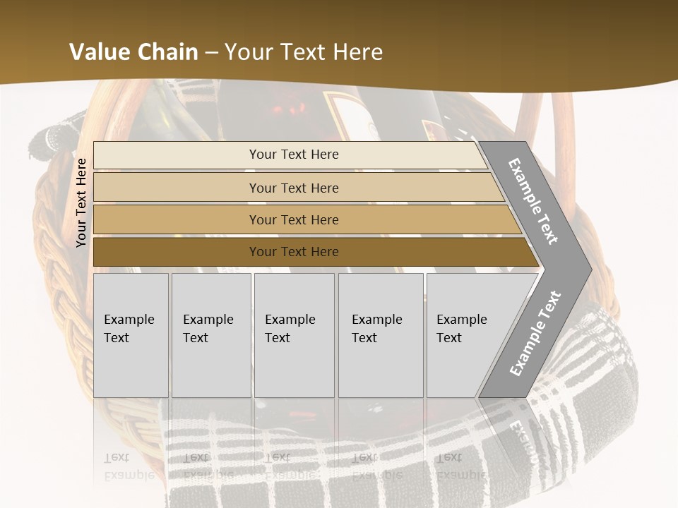 Food Drink Wine Bottle PowerPoint Template