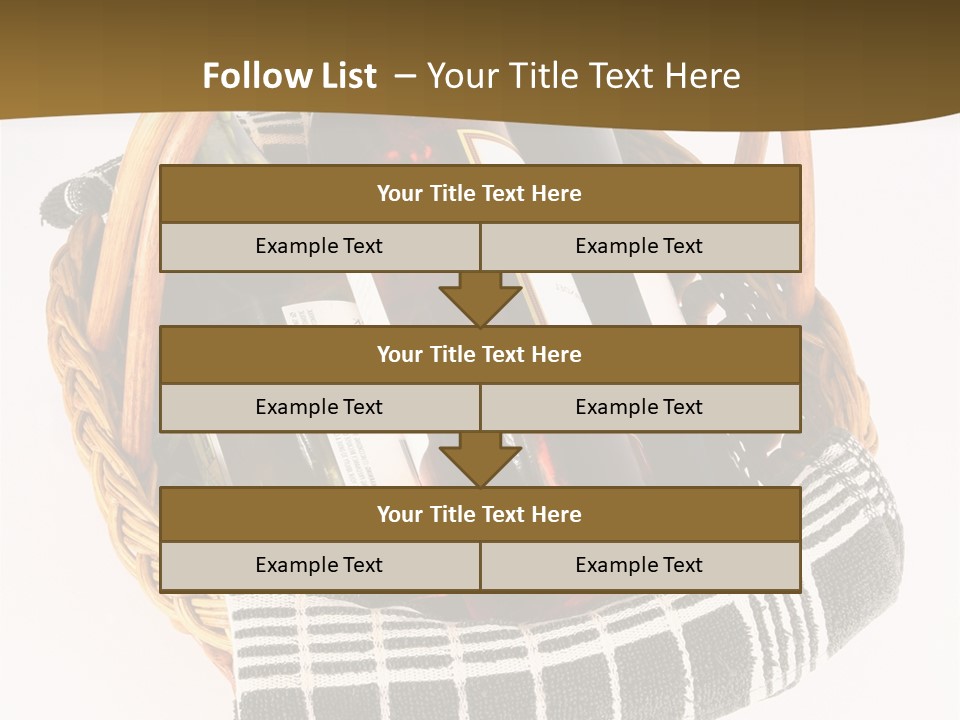 Food Drink Wine Bottle PowerPoint Template