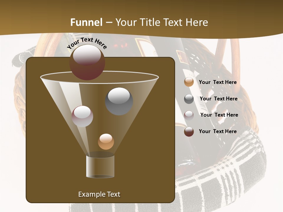 Food Drink Wine Bottle PowerPoint Template