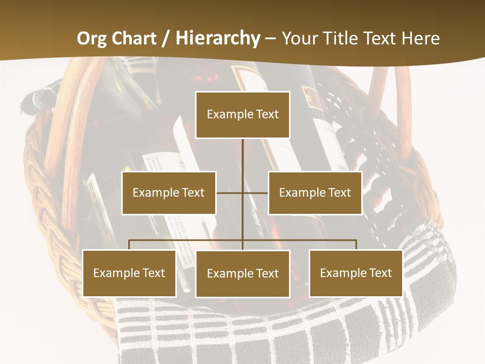 Food Drink Wine Bottle PowerPoint Template