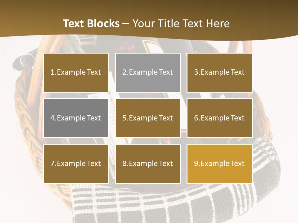 Food Drink Wine Bottle PowerPoint Template