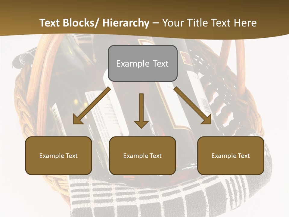Food Drink Wine Bottle PowerPoint Template