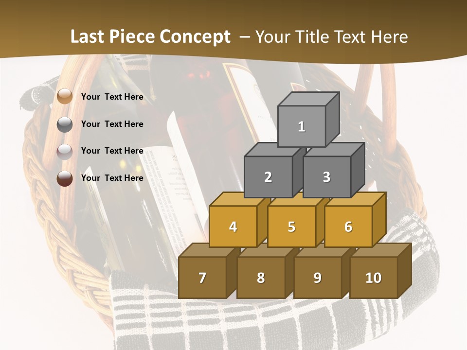 Food Drink Wine Bottle PowerPoint Template