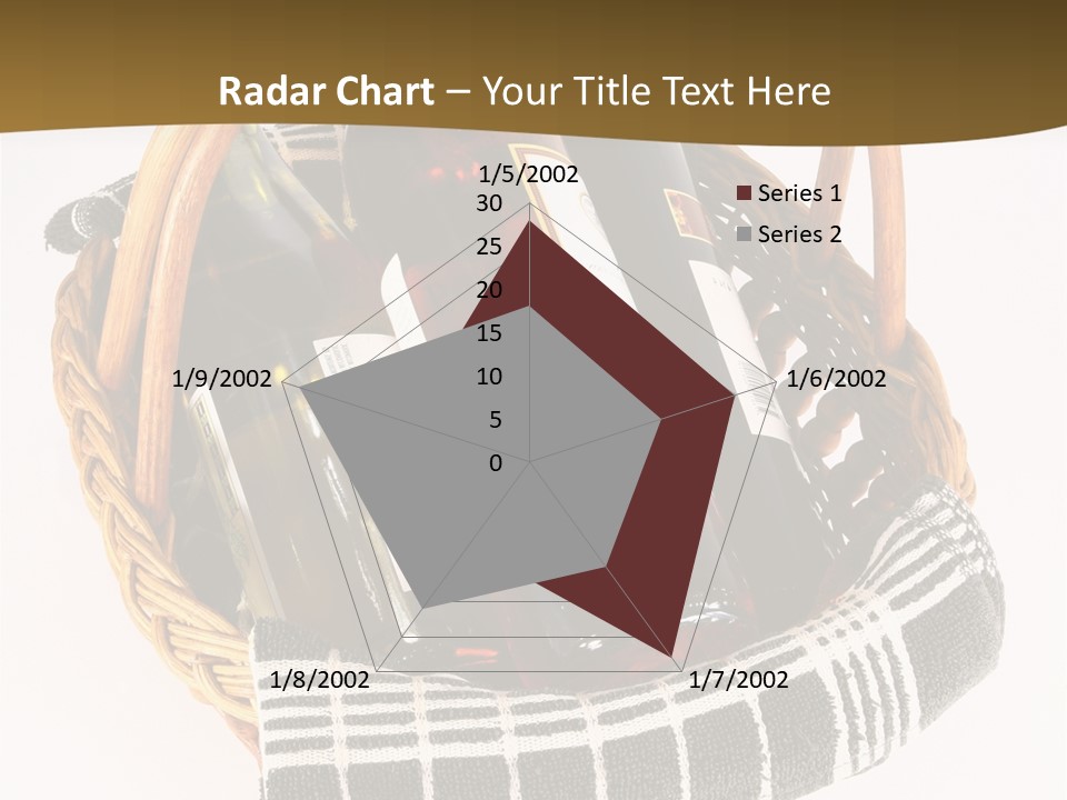 Food Drink Wine Bottle PowerPoint Template
