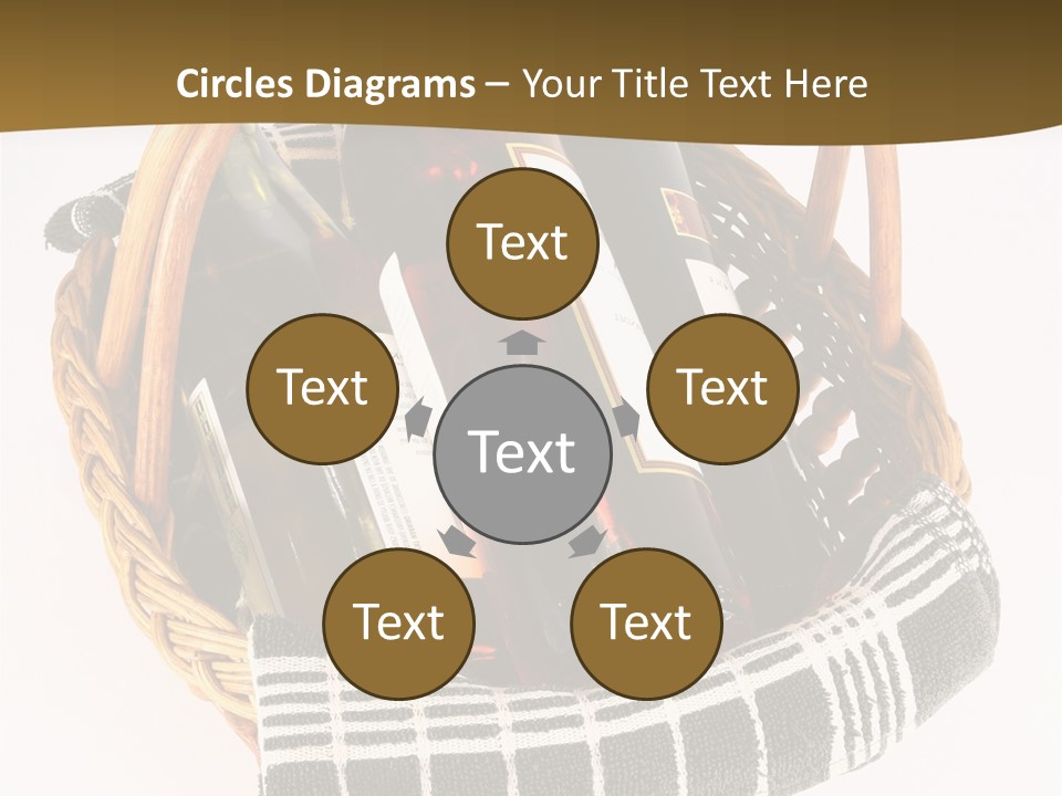 Food Drink Wine Bottle PowerPoint Template