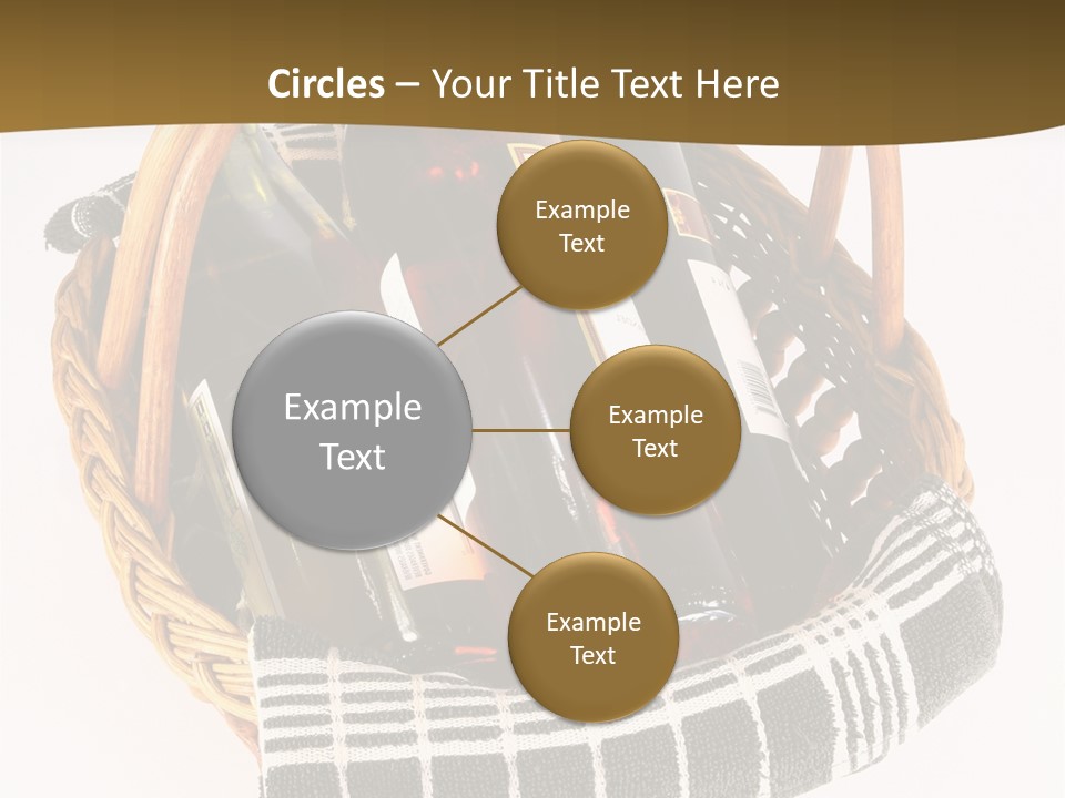 Food Drink Wine Bottle PowerPoint Template