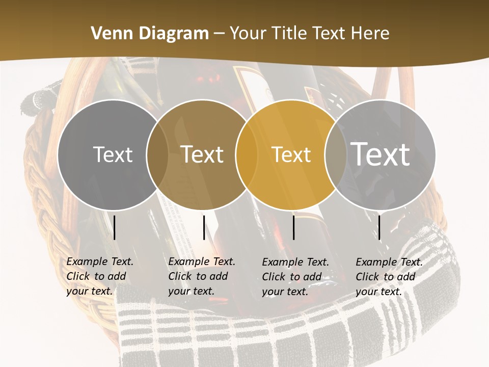 Food Drink Wine Bottle PowerPoint Template