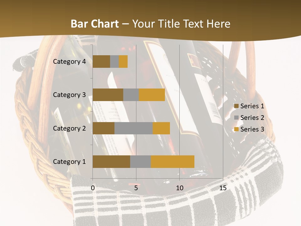 Food Drink Wine Bottle PowerPoint Template