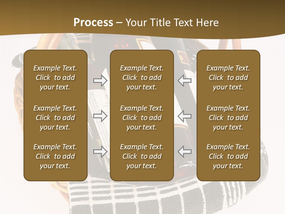 Food Drink Wine Bottle PowerPoint Template