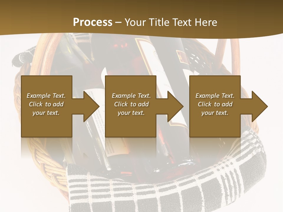 Food Drink Wine Bottle PowerPoint Template