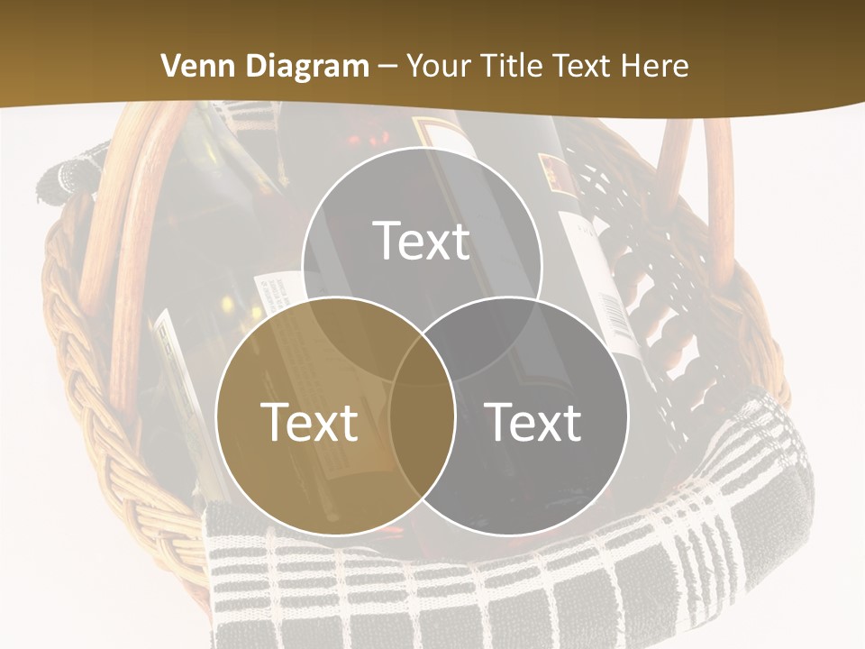 Food Drink Wine Bottle PowerPoint Template