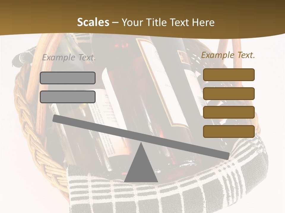 Food Drink Wine Bottle PowerPoint Template