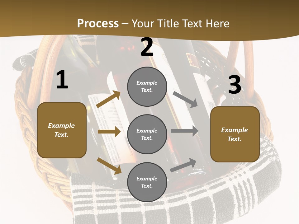 Food Drink Wine Bottle PowerPoint Template