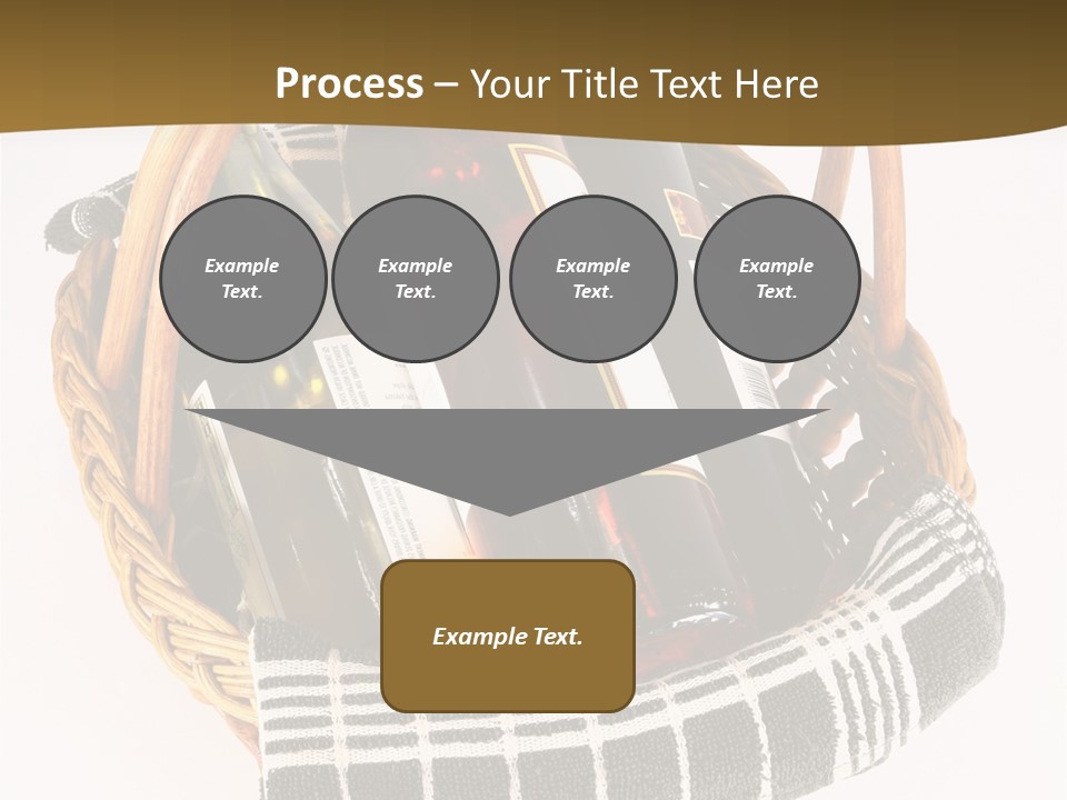 Food Drink Wine Bottle PowerPoint Template