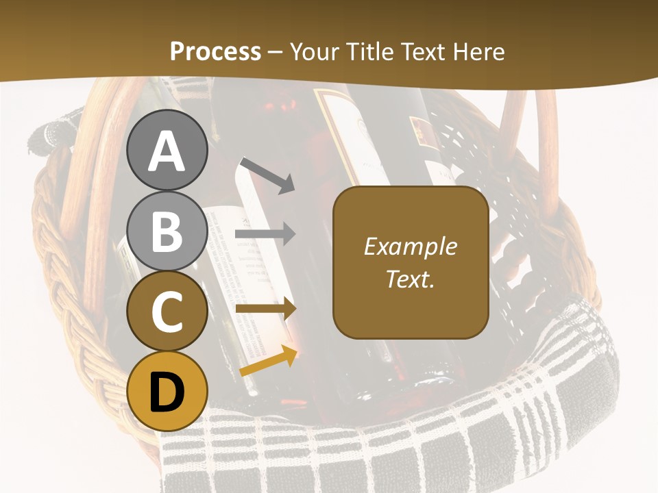 Food Drink Wine Bottle PowerPoint Template