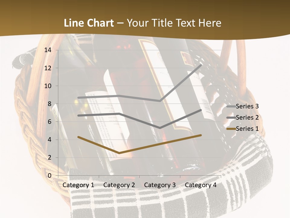 Food Drink Wine Bottle PowerPoint Template