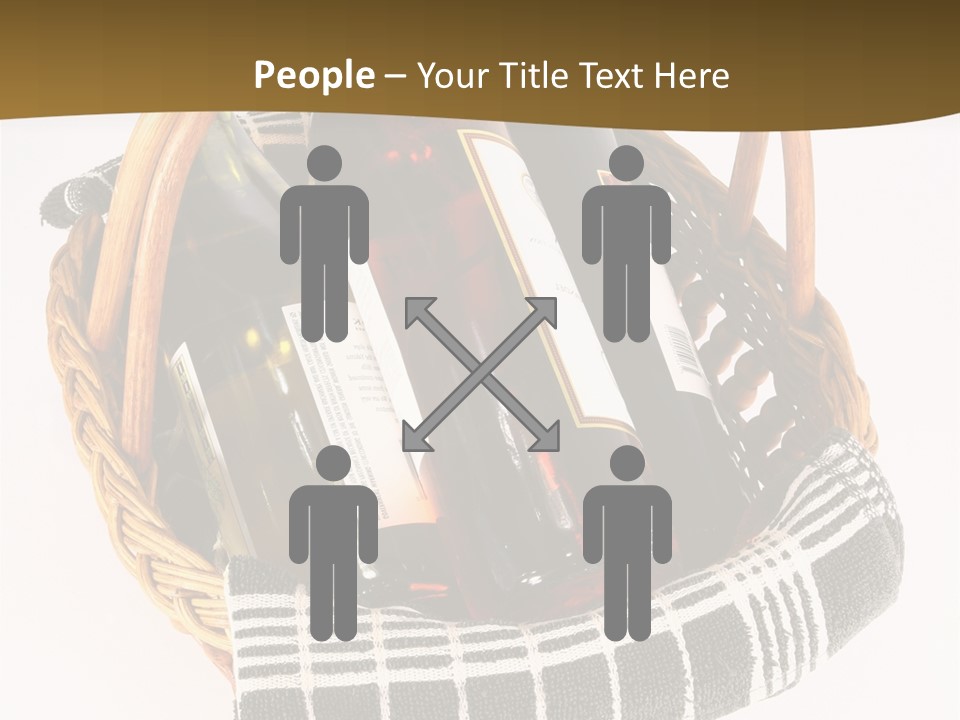 Food Drink Wine Bottle PowerPoint Template