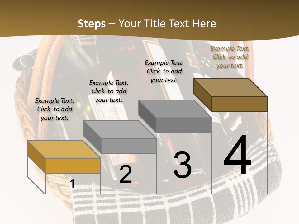 Food Drink Wine Bottle PowerPoint Template