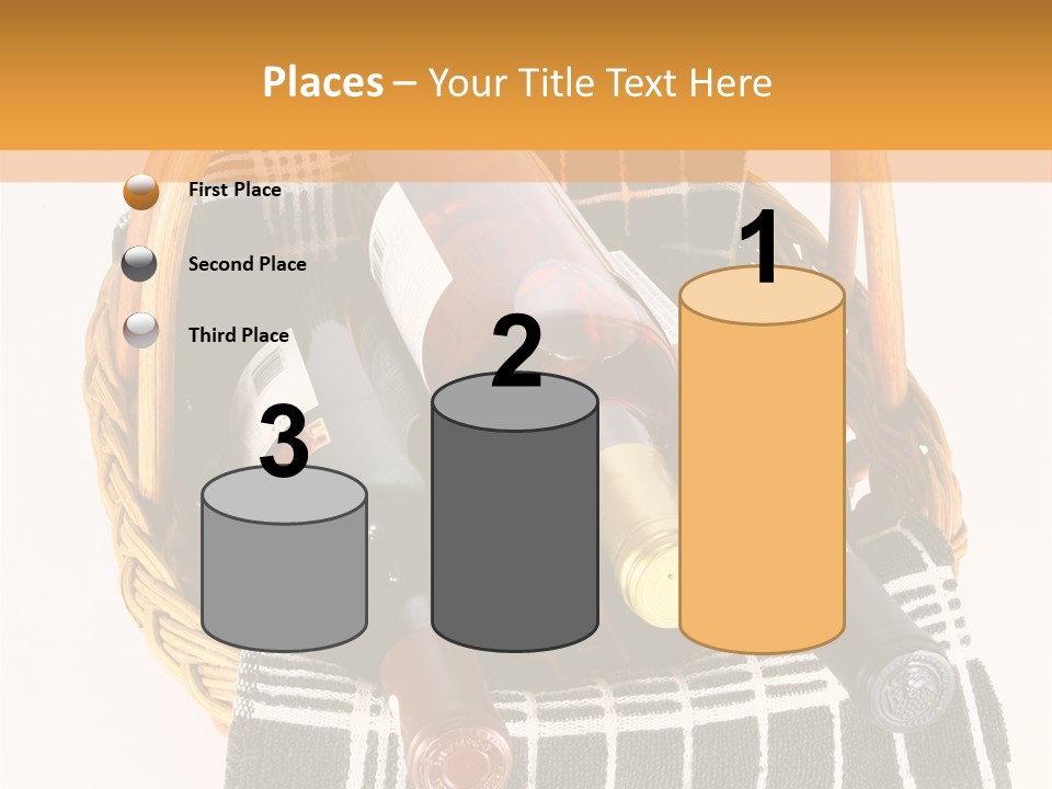 Picnic Hard Liquor Bunch PowerPoint Template