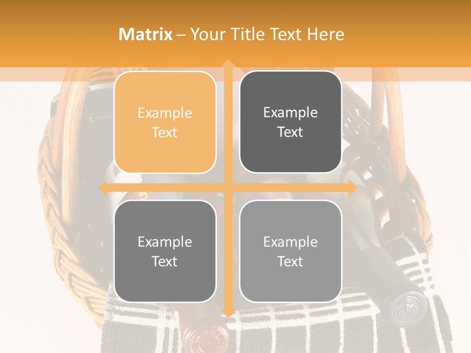 Picnic Hard Liquor Bunch PowerPoint Template