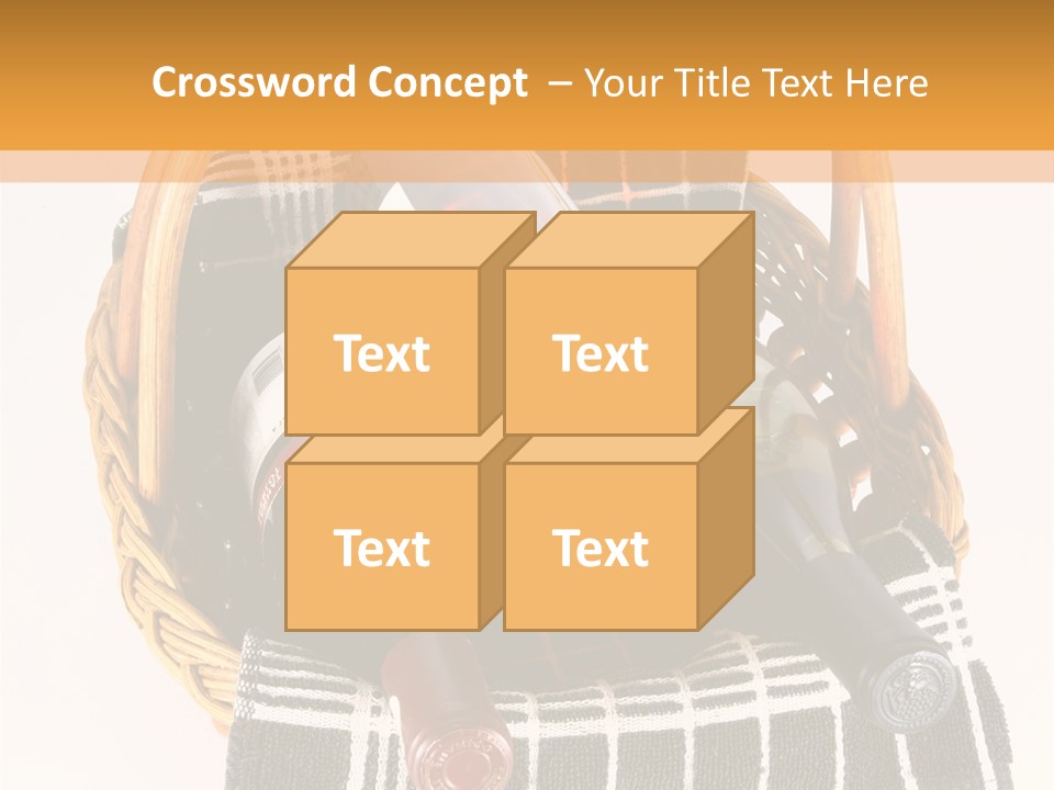 Picnic Hard Liquor Bunch PowerPoint Template