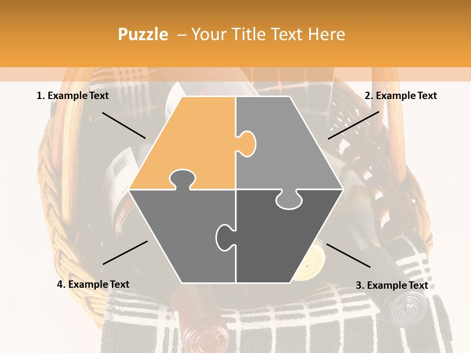 Picnic Hard Liquor Bunch PowerPoint Template