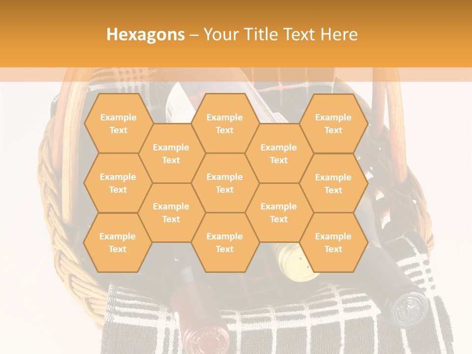 Picnic Hard Liquor Bunch PowerPoint Template